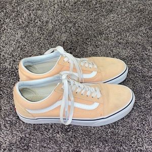 Tan old skool vans